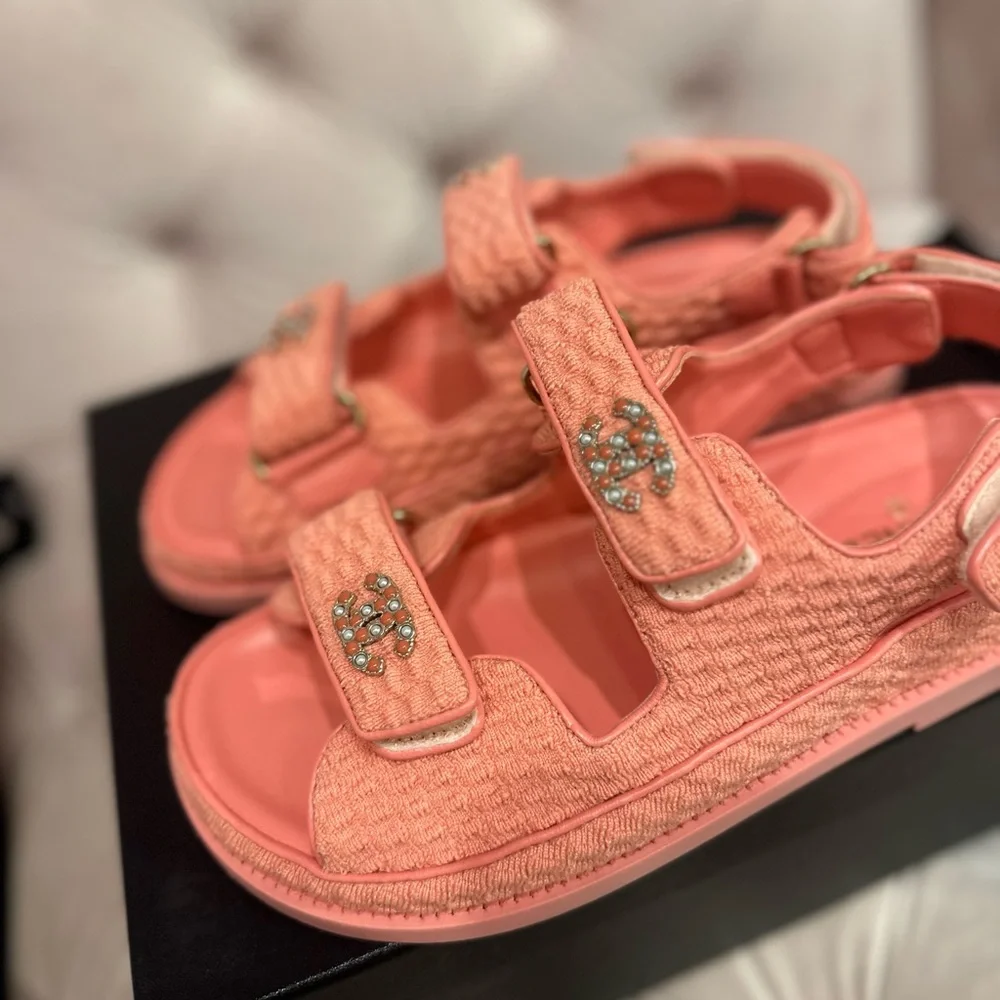 Chanel dad sandals size 37 - Picture 4 of 9